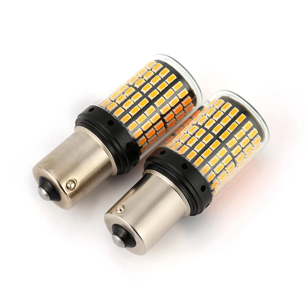 2 шт. светодиодные лампы 1156 3014 144SMD BA15S BAU15S PY21W | Автомобили и мотоциклы