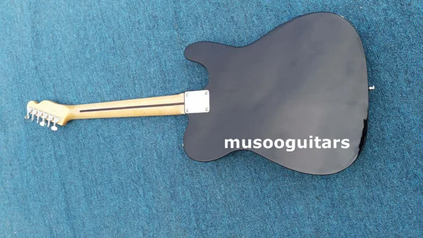 Новая брендовая электрогитара черного цвета с левой рукой | Спорт и развлечения