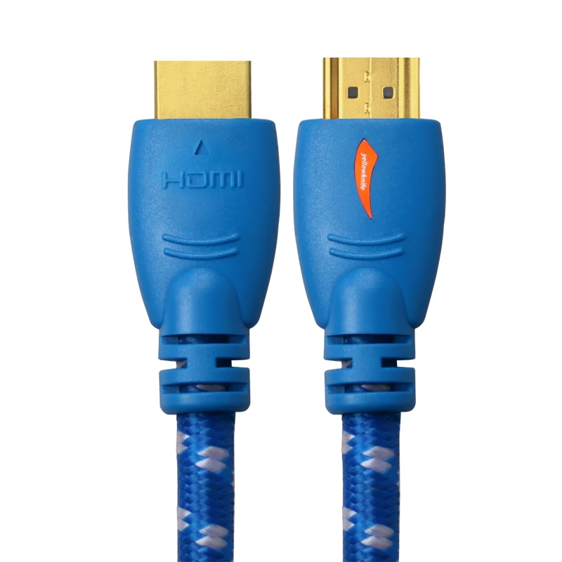 Желтый нож бренд супер скорость 1 5 м футов 2 3 10 HDMI кабель 4 3D 2K 4K для PS3 Apple tv Box