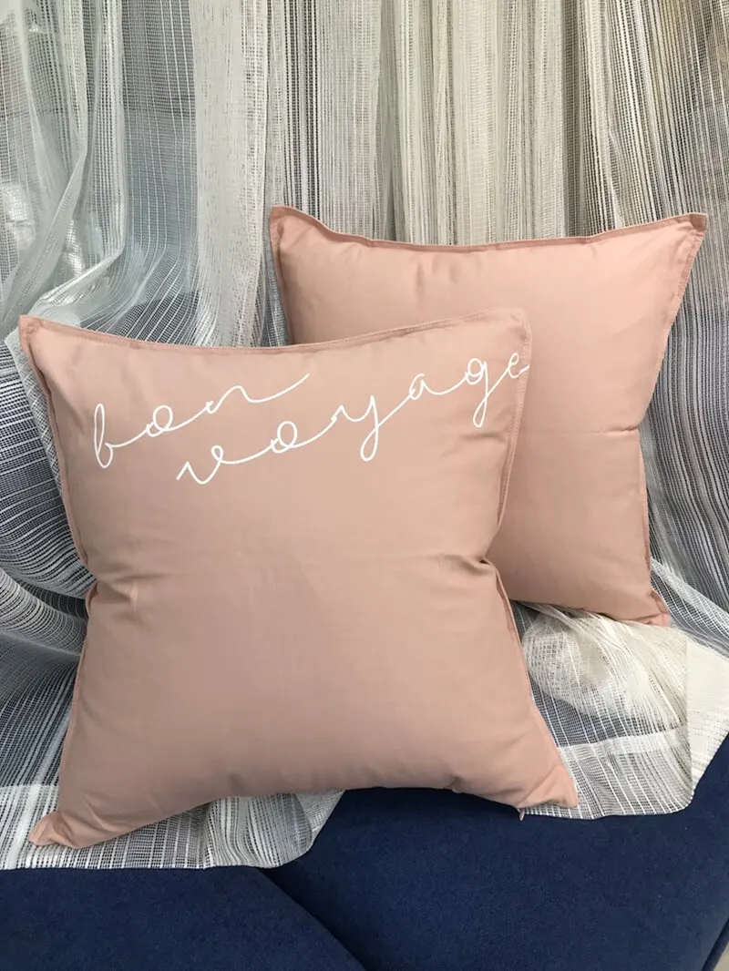LeRadore Simple Cotton Cushion Cover Throw Pillow Covers Home Hotel Club Company Decor Textiles Case Christmas 18*18in | Дом и сад