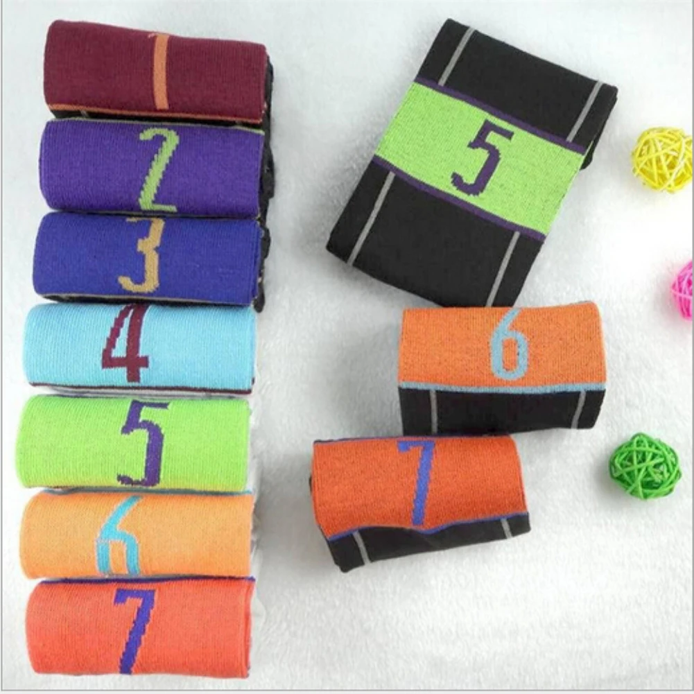Носки Короткие унисекс цвет в ассортименте 7 пар/лот|women socks|socks womencrew socks |