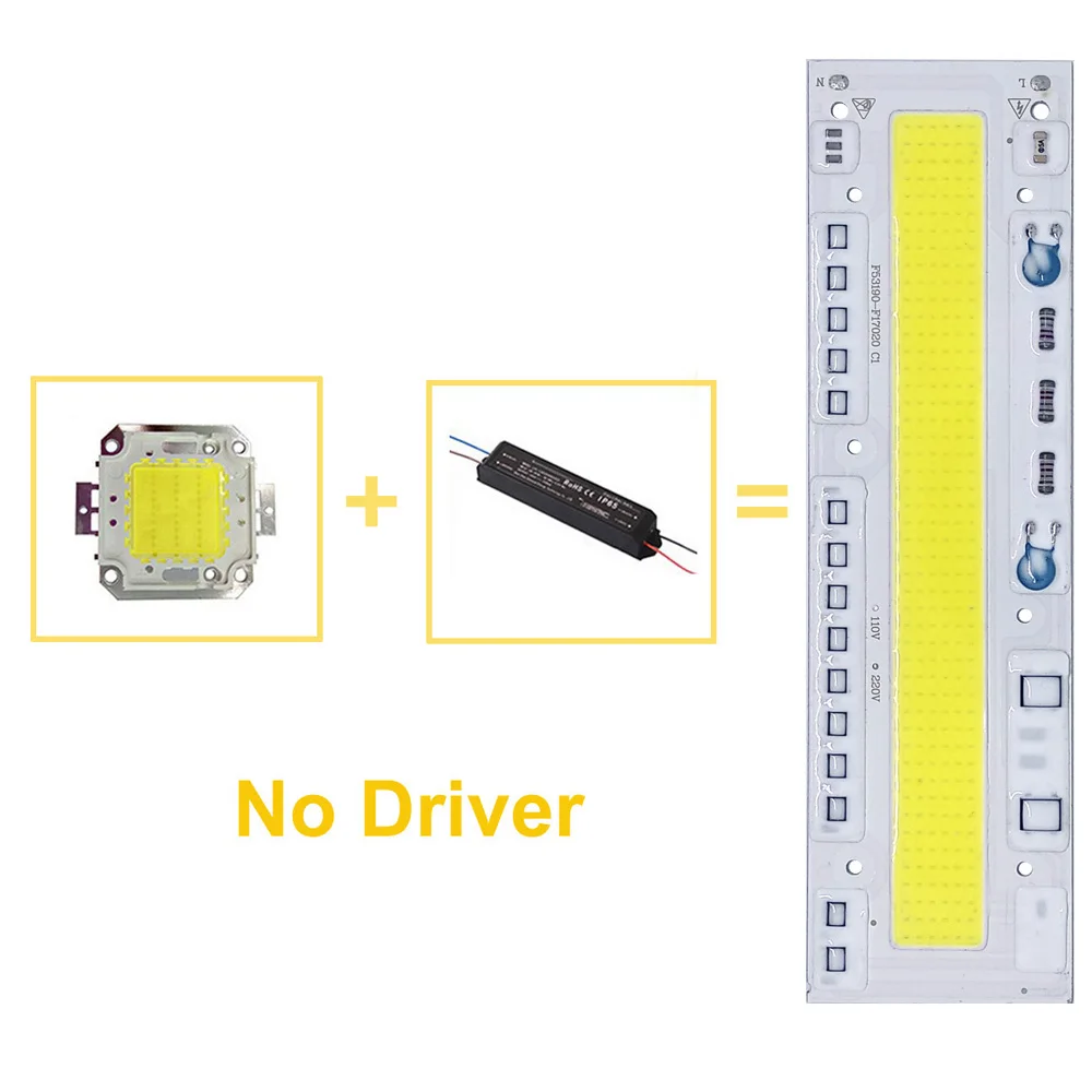 10 шт. умные чисветодиодный для светодиодных светильников IP65 30 Вт 50 70 100 120 150 220 В