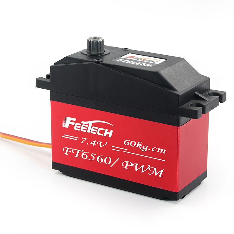 Feetech Servo FT6560M 60 кг Радиоуправляемый сервопривод с высоким крутящим моментом
