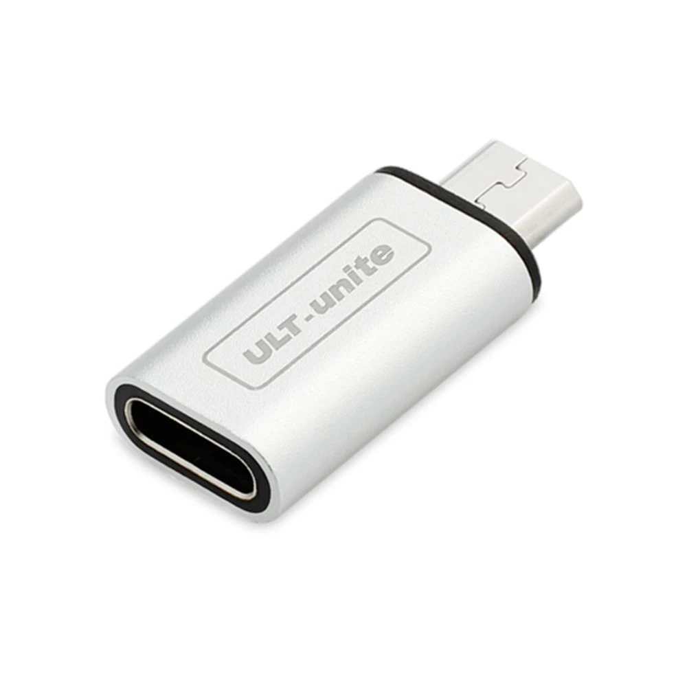 Переходник с USB 3 1 Type C на Micro 2 0 из металла розового золота высшего качества
