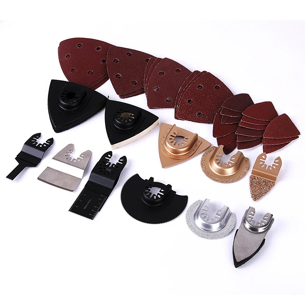 38 шт./компл. Осциллирующие пильные лезвия аксессуары для ремонтного