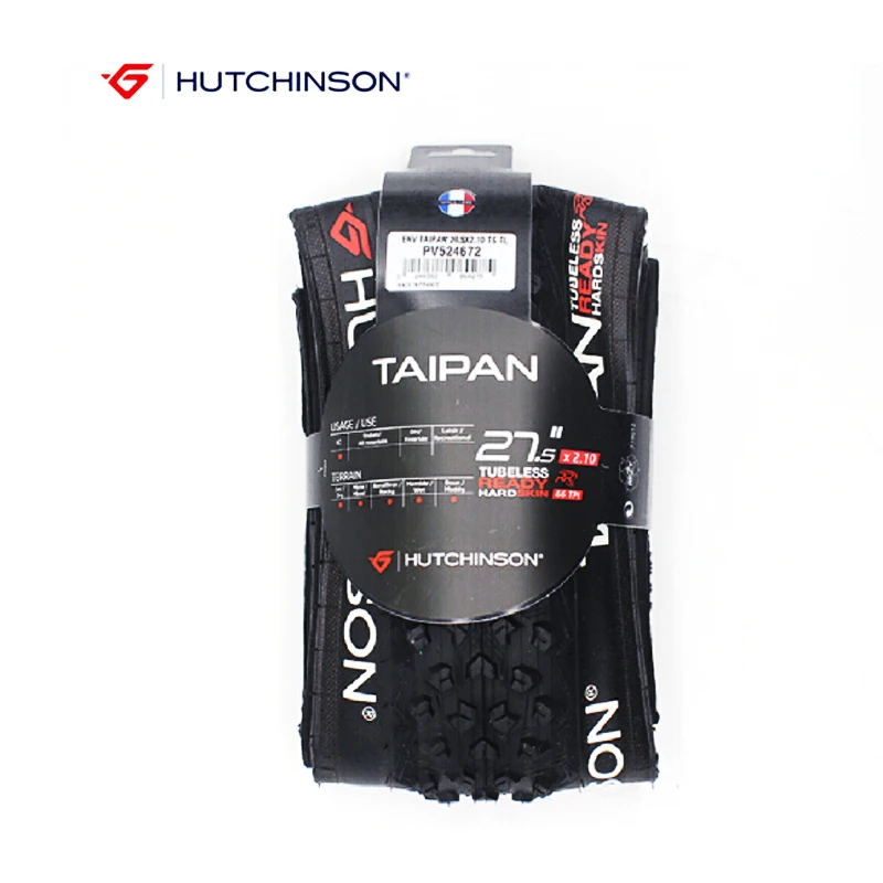 Бескамерные велосипедные шины HUTCHINSON TAIPAN сверхлегкие 29*2 1 27 5*2 26*2 66 TPI 3C бескамерные