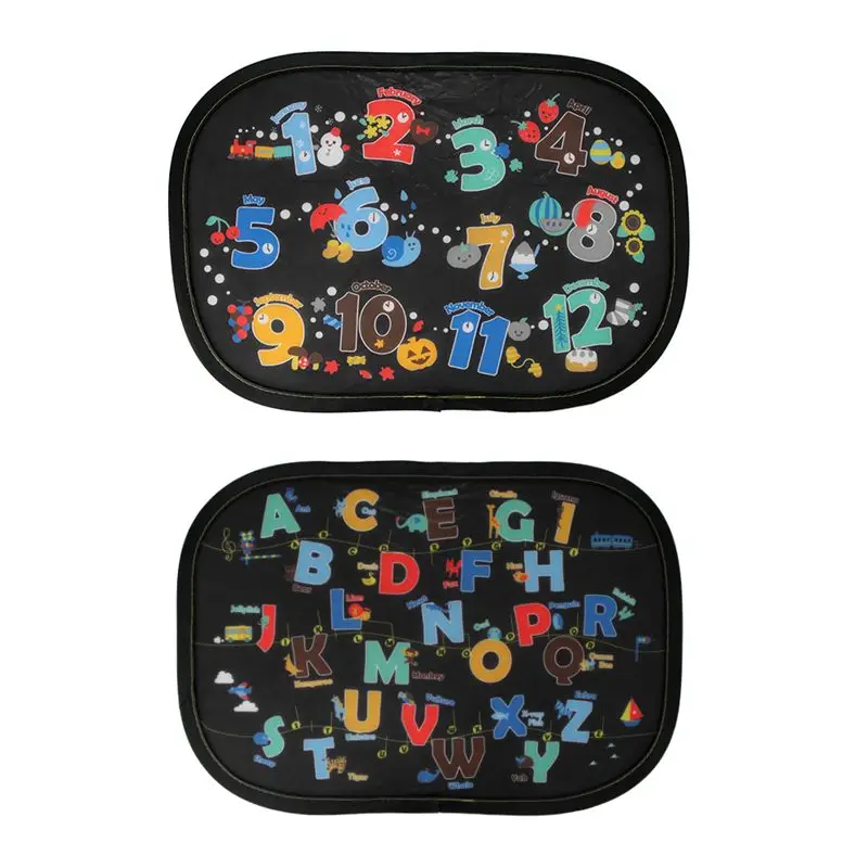 2 шт. покрытие окна автомобиля солнцезащитный занавес УФ Защита щит детский тент