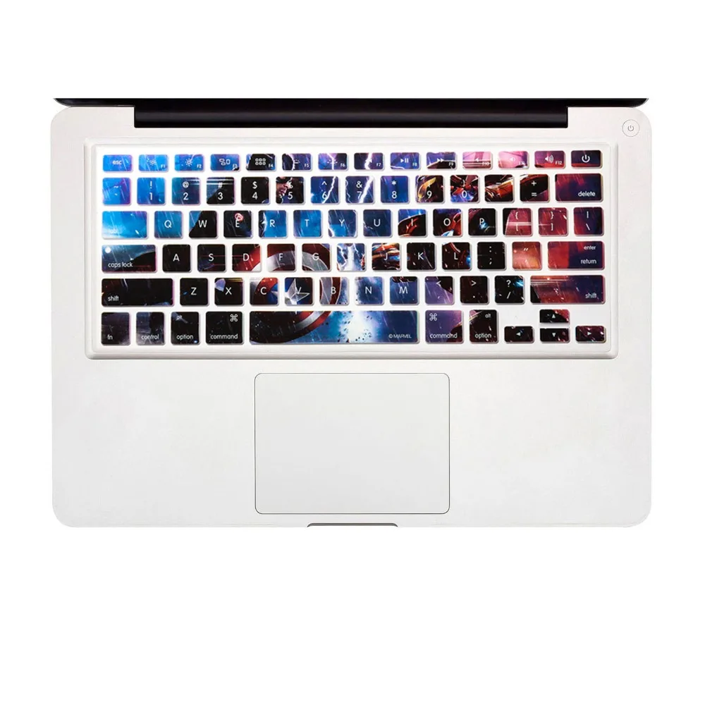 Защитная Клавиатура серии Super Hero для Macbook Air 13 дюймов чехол клавиатуры Pro 15 17 и