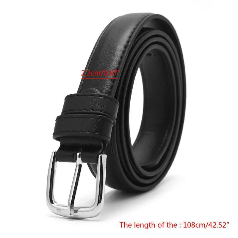Jeans Trendy Waist 110Cm Fashion Skirt Pin Buckle Metal Belt Leather | Аксессуары для одежды