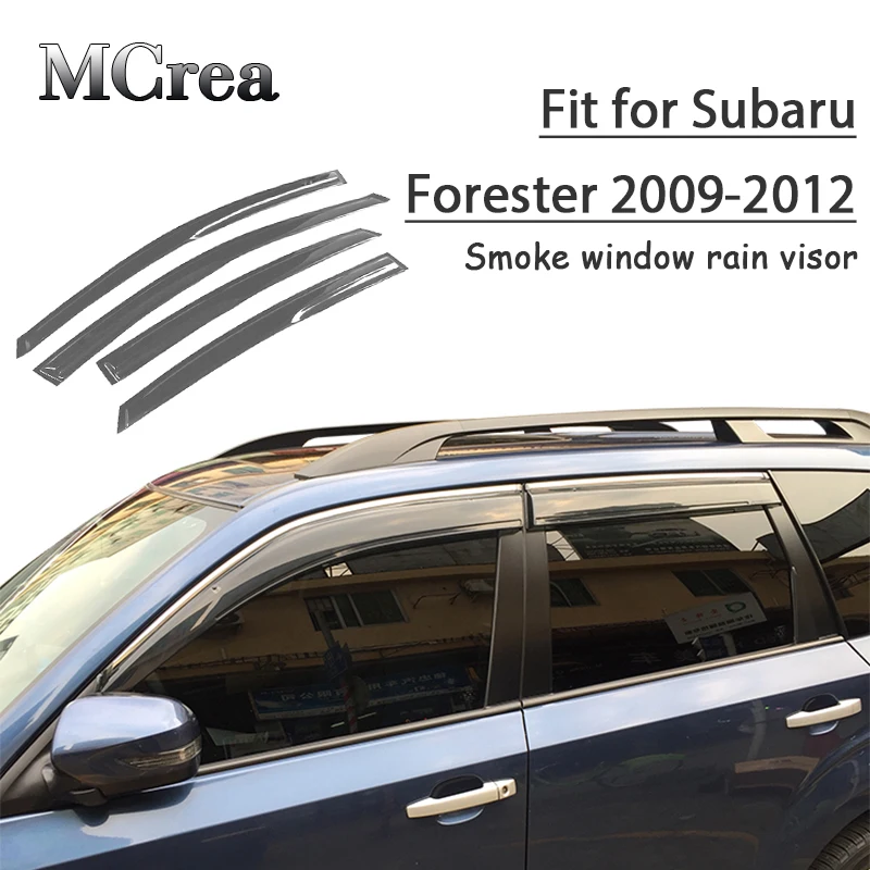 4 шт. дефлекторы от солнца и дождя для Subaru Forester|Уплотнители авто| |