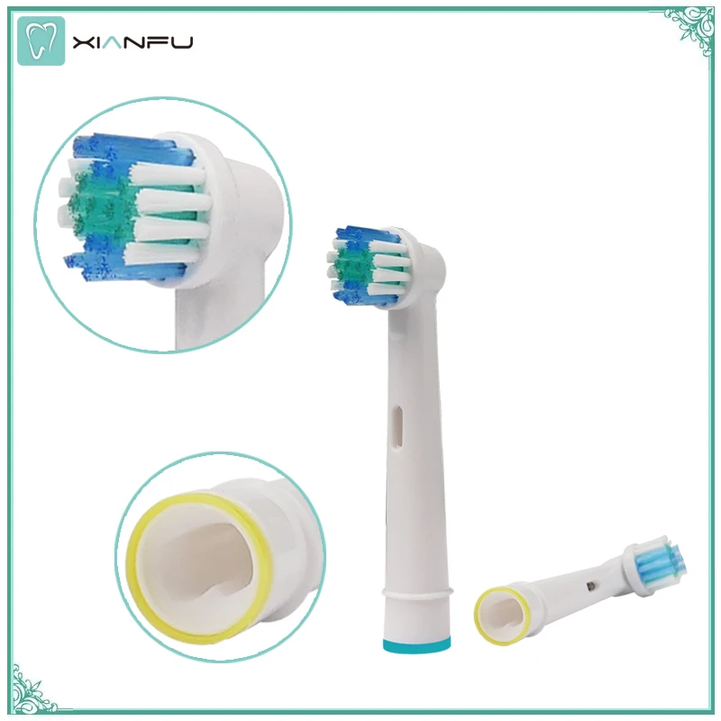 4 шт. флейта Oral B для Braun Sensitive Clean Vitality Precision Clean/Triumph/Pro Health|Насадки зубных щеток| |