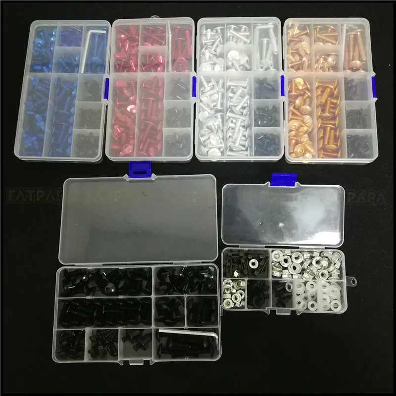 Универсальные болты для обтекателей мотоциклов винты пружинные YAMAHA M-SLAZ 150 MT15 XJ6