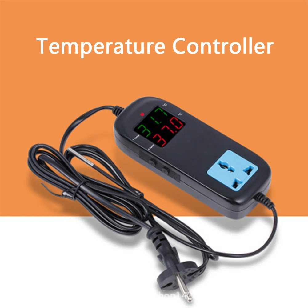 MH-2000 с кабелем цифровой дисплей термостат регулятор электронный аквариум разъем