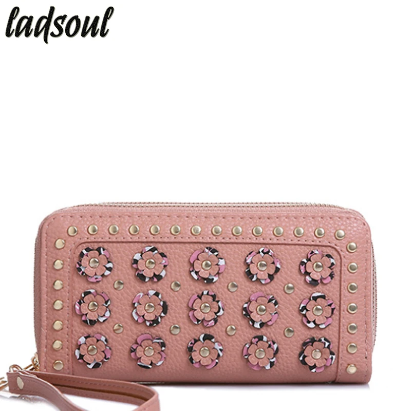 Модный женский кошелек LADSOUL для монет дизайнерские женские кошельки известный