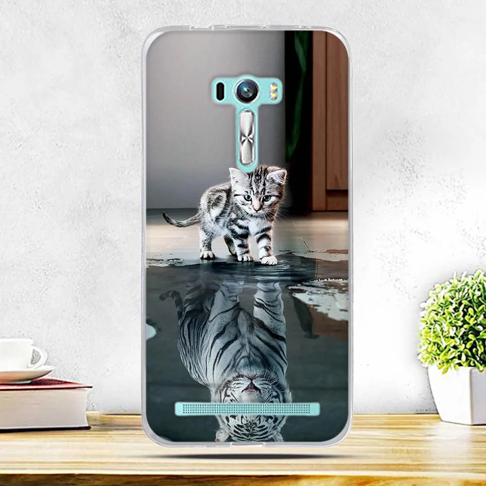 Чехол для Asus Zenfone Selfie ZD551KL тонкий мягкий силиконовый чехол из ТПУ ZenFone чехлы 5 дюйма
