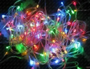 

Wholesale - 10M Colorful 100 Party String Fairy LED Lights for Children's holiday