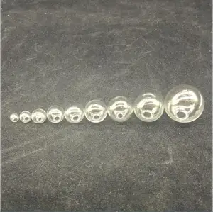 10 шт., прозрачные пустотелые Стеклянные Мини-лампочки