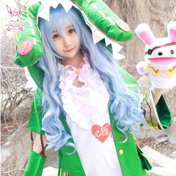 [Склад] + парик туфли кукла аниме свидание живой фигурки Yoshino отшельник куртка