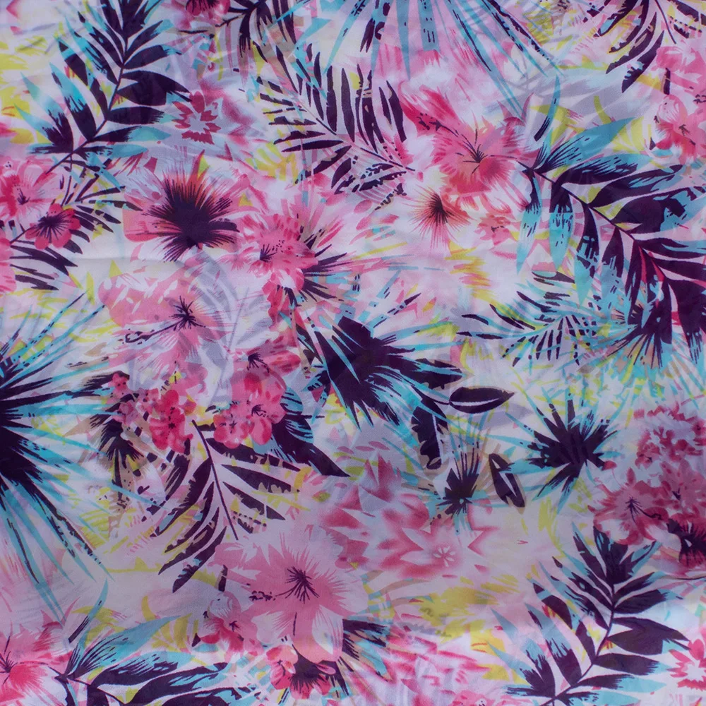 5 цветов на выбор! Модные шифоновые женские длинные шарфы с принтом листьев