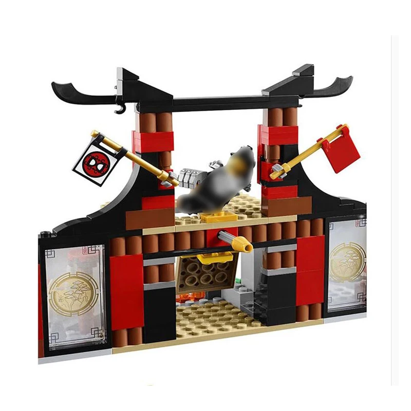 Ninjago 10319 Duel Ninjutsu набор моделей для вождения совместимые с e ninjagoes развивающие