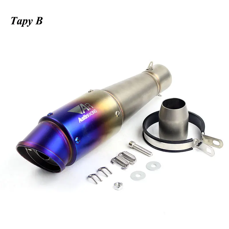 Выхлопная труба мотоцикла Escape Akrapovic Moto Escapamento Para Universel GP 51 мм для Austin Racing GSXR600 nc750x