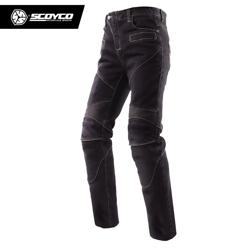 Брюки для мотогонок Scoyco P043 износостойкие мужские брюки мотокросса с подушками