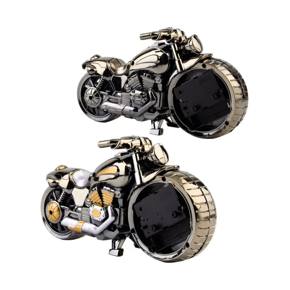 Крутой мотоцикл Кварцевый Будильник креативные настольные часы домашний