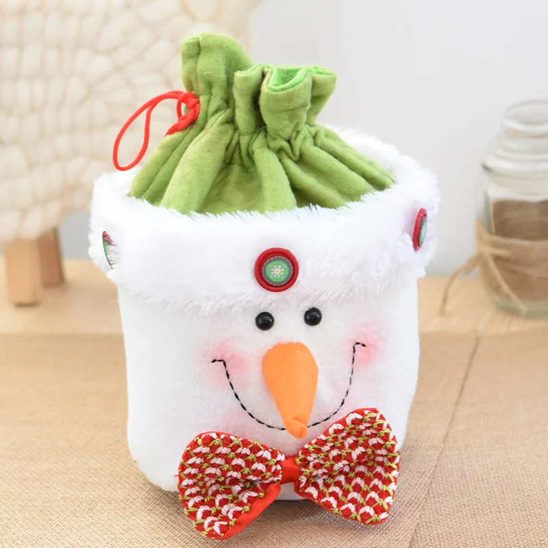 Рождество с изображением яблока/Подарочный пакет для дома в канун Рождества