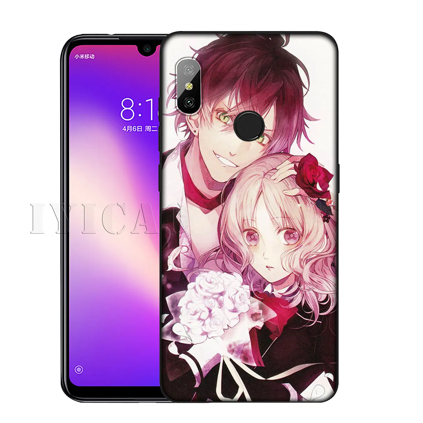 Мягкий силиконовый чехол IYICAO Diabolik Lovers Japan Anime для Xiaomi Redmi K30 K20 8A 7A 6A 5A S2 GO Note 8 8T 7 5 6 Pro |
