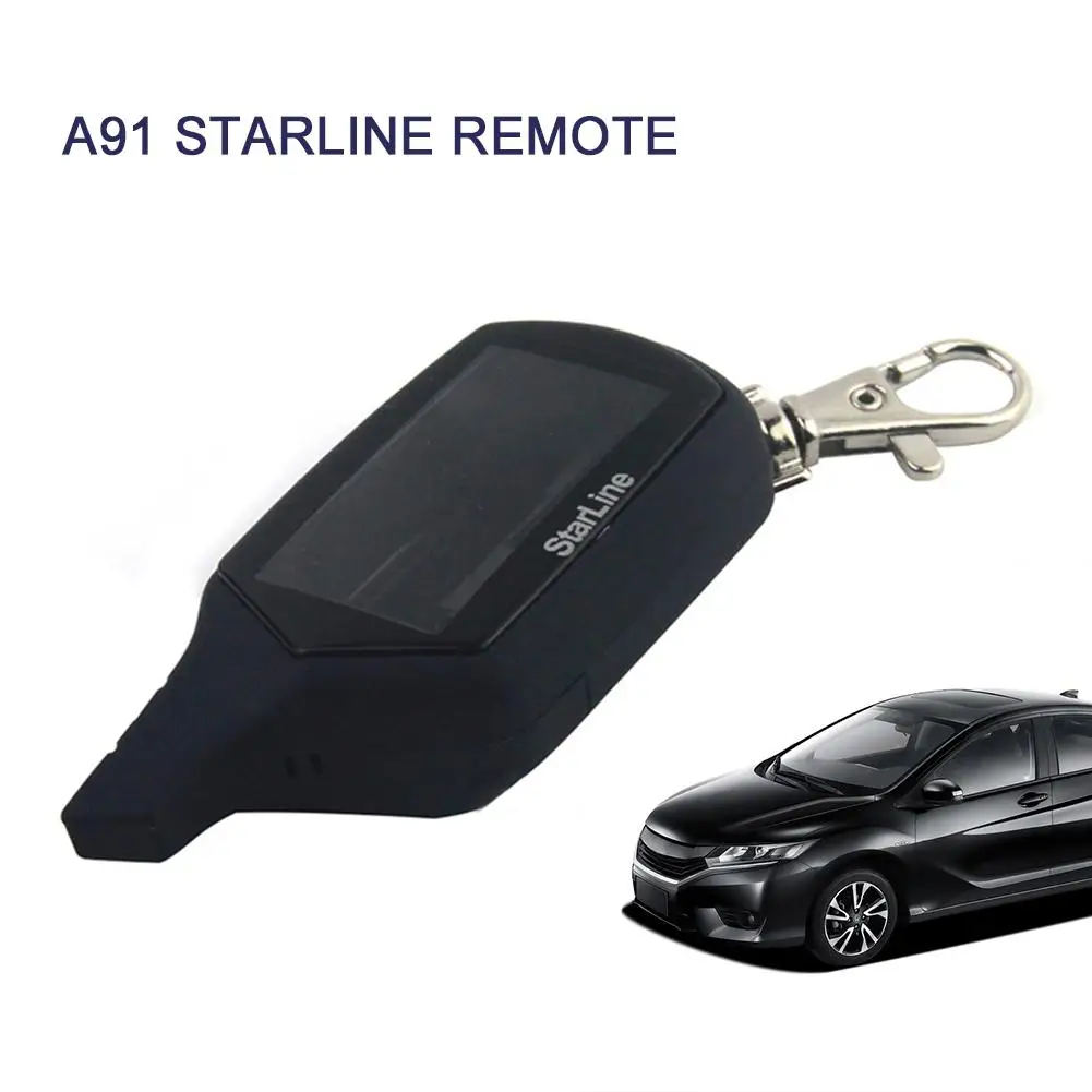 Starline A91 чехол для ключей русской версии Lcd двусторонний пульт дистанционного