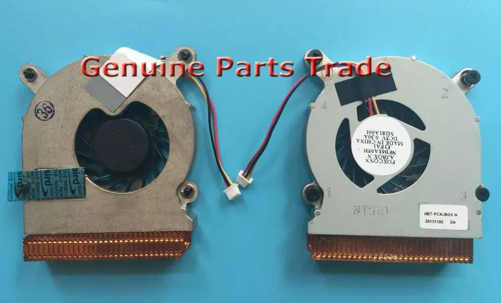 Новый процессор подкладки для кулера вентилятор и радиатор FOXCONN NT510 NFB61A05H F1FA3 5 в