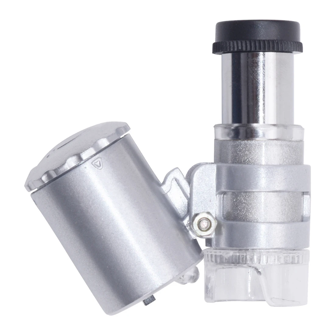 60x ручной микроскоп Лупа Обнаружение денег со светодиодом и УФ светильник