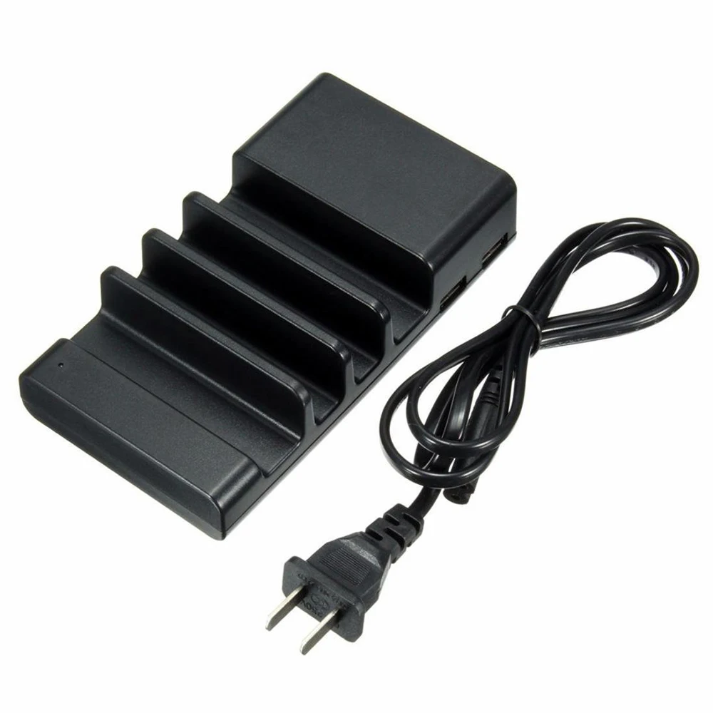 Зарядная станция 4 порта несколько USB Зарядное устройство зарядки док-станция для