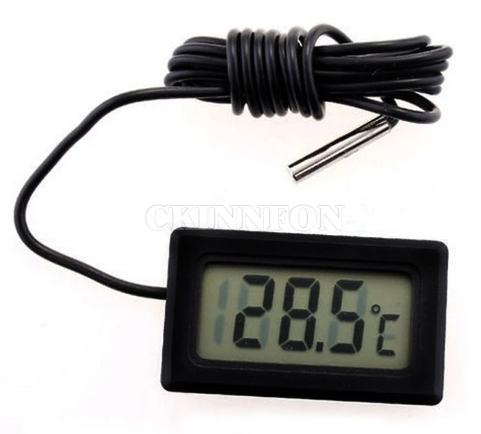 

DHL 1000PCS Best Mini Digital LCD Thermometer Temperature Humidity Meter Probe Sensor (Size: 4.8cm by 2.8cm)