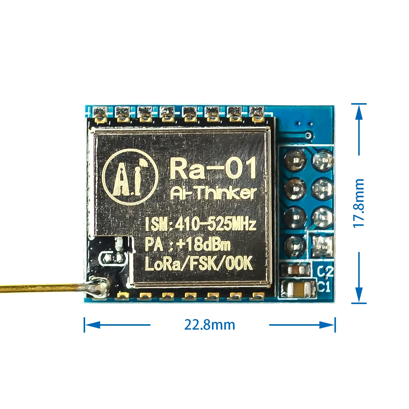 Модуль LoRa SX1278 Ai Thinker 433M беспроводная передача спектра Семейный комплект сделай