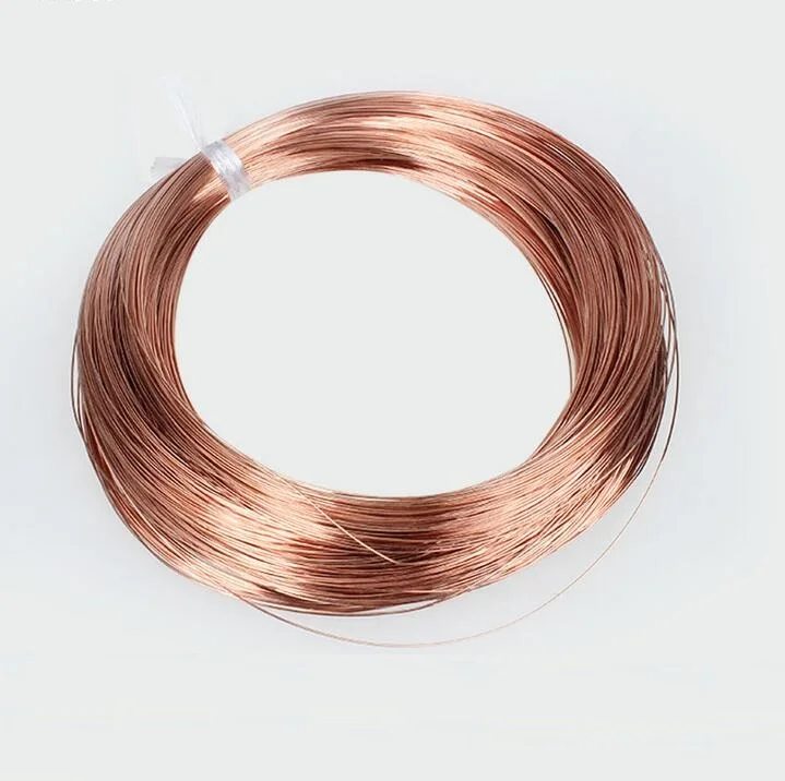 Диаметр 0 5 мм Чистый 99 9 оптовая цена медная проволока Веревка DIY|copper wire price|copper