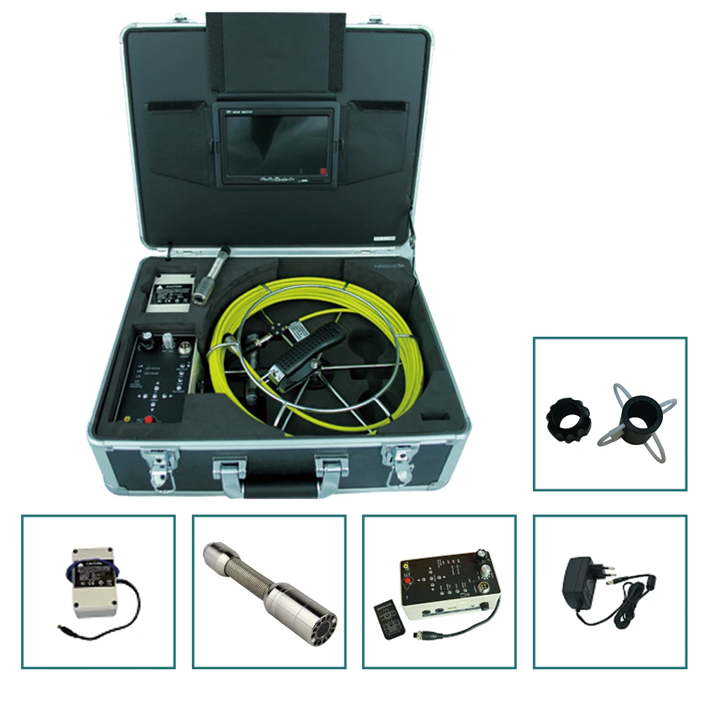 Дешевый и простой трубы обнаружения Камера 23 мм Водонепроницаемый подземных