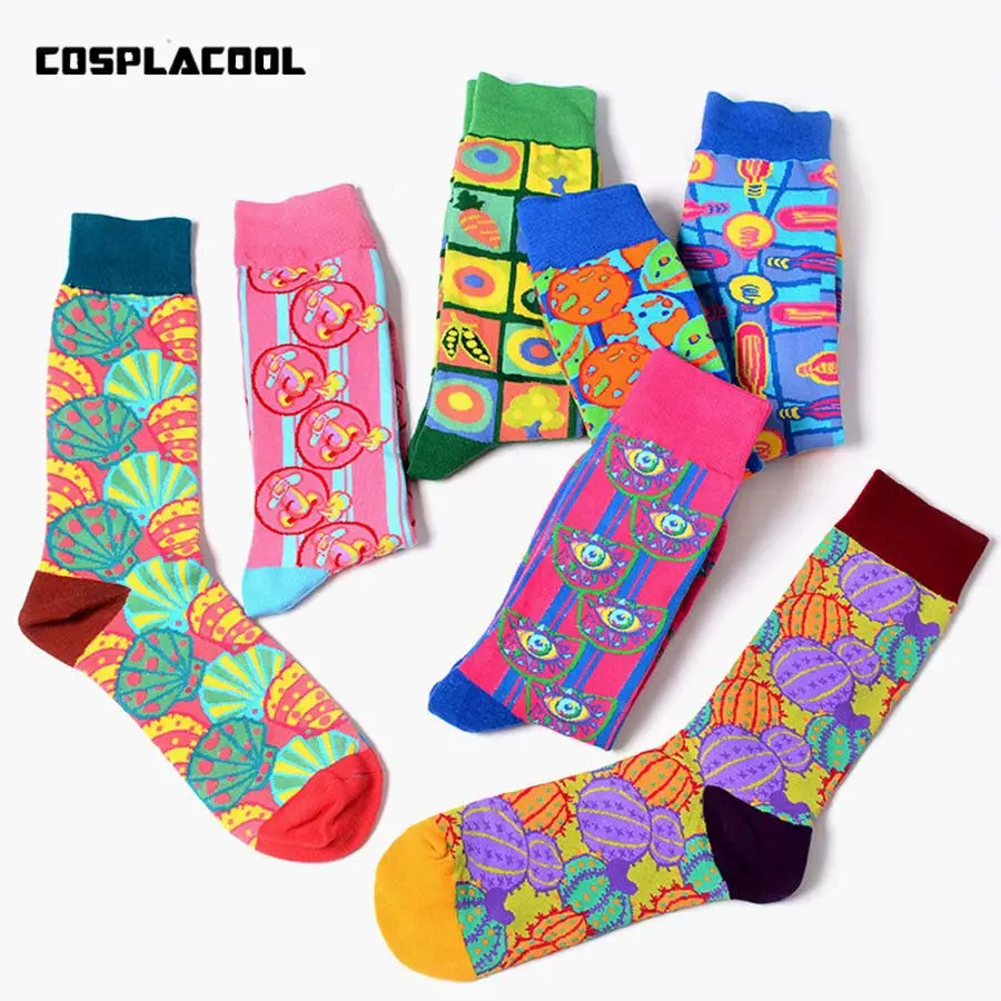 Europe Usa Street Fashion Unisex Hip Hop Skateboard Humor Calcetines