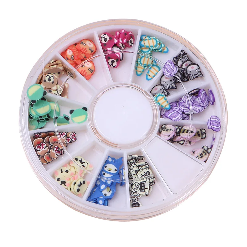 1Box Polymer Clay Fruit Christmas Craft Decoration FlatBack Cabochon Embellishments For Scrapbooking Accessories Nail Art DIY | Дом и сад