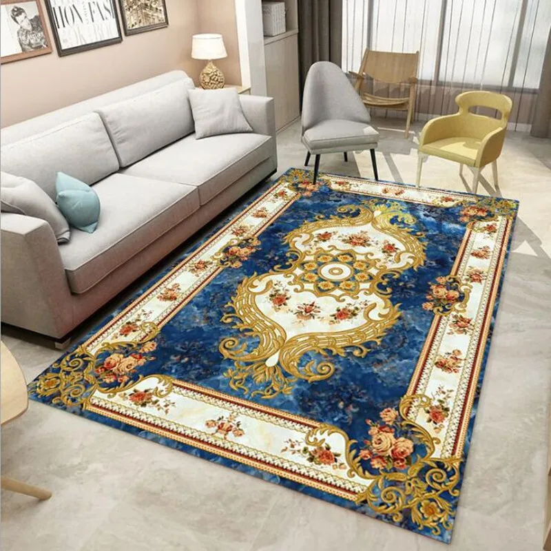 

Wholesale Nordic geometry 3D printing and dyeing carpet living room bedroom bedside mat