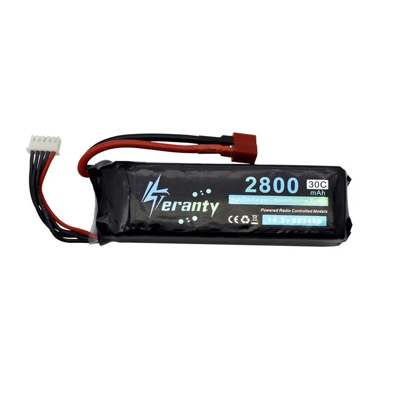 

14.8V 2800mah BATTERY RC 4s Lipo Battery 14.8V 2800mah 30C for FT010 FT011 RC boat RC Helicopter Airplanes Car Quadcopter 803496