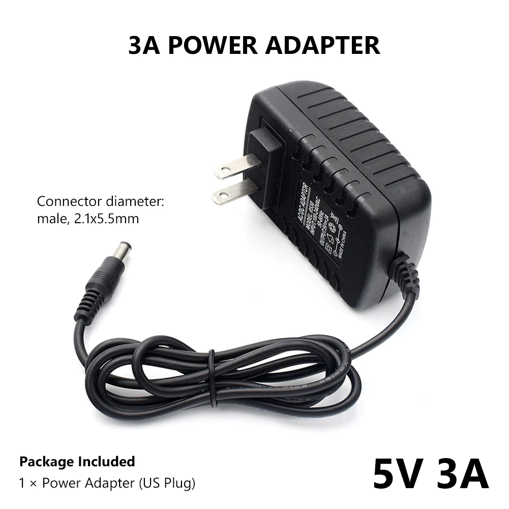 Адаптер питания с вилкой Стандарта Австралии Великобритании ЕС США 5 в