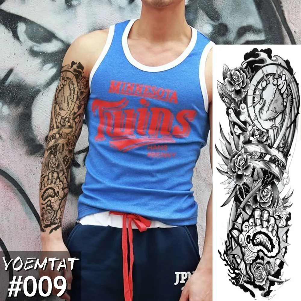 Тату наклейка Временная на руку 1 шт.|flower tattoo|fake tattootattoo sticker |