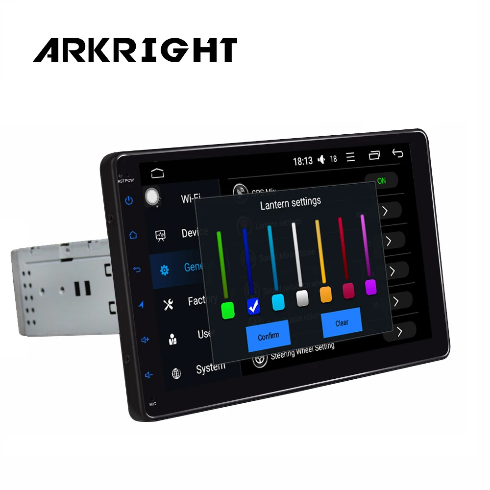 9 &quot1 Din 4 + 32 GB Универсальное автомобильное радио Android 8 1 Wi-Fi GPS Navi мультимедиа