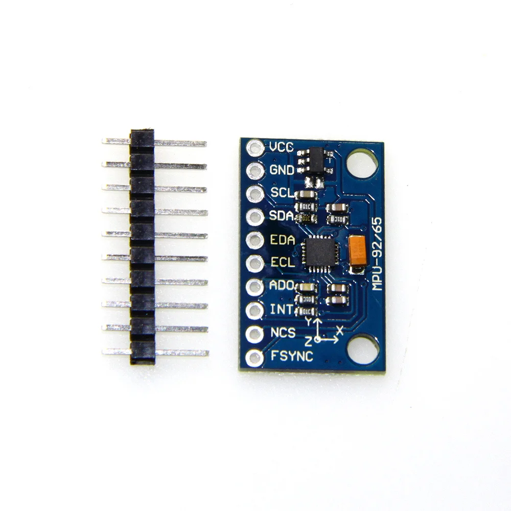 IIC I2C SPI MPU6500 MPU-6500 6-Axis Gyroscope Accelerometer Sensor Module Replace MPU6050 For Arduino With Pins GY-6500 | Электроника