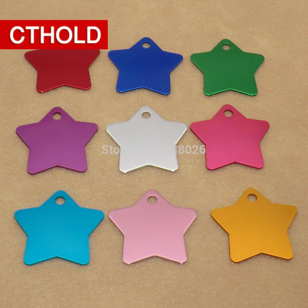 CTHOLD 100 шт. чистые идентификационные бирки для собак оптовая продажа аксессуары