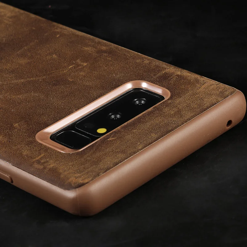 Кожа Ретро crazy horse кожа для Samsung Note 8 чехол все включено мобильный телефон