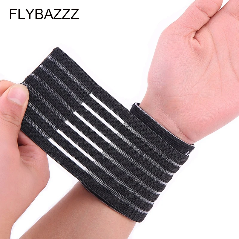 

FLYBAZZZ 1PCS Bandage Breathable Elastic Wrist Support Pad Sport Wristband Gym Fitness Wrist Brace Wraps Hand Band Carpal Tunnel
