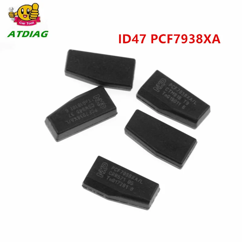 PCF7938XA ID47 5 шт./лот карбоновый Автомобильный Транспондер Чип керамические