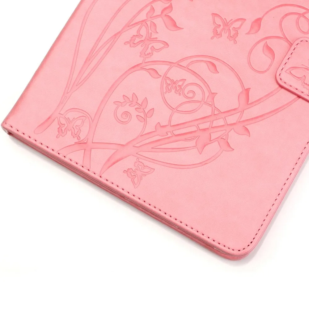 

Smart Cover Protective Shell with Card Solts For Samsung Galaxy Tab A 9.7 T550 / T555 Bracket Flip Stand Leather Funda Case